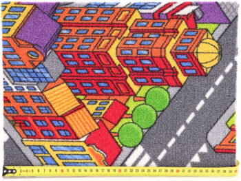 Associated Weavers, Koberec metráž Big City 97, na mieru, šíře 4m, viacfarebná, filc, detská izba
