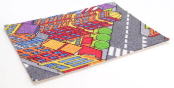 Associated Weavers, Koberec metráž Big City 97, na mieru, šíře 4m, viacfarebná, filc, detská izba