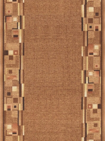 Associated Weavers, Protišmykový behúň na mieru Bombay 33, šíre 100 cm, hnedá, chodba / predsieň