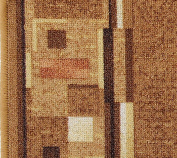 Associated Weavers, Protišmykový behúň na mieru Bombay 33, šíre 100 cm, hnedá, chodba / predsieň