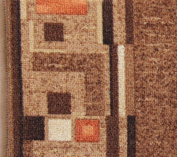 Associated Weavers, Protišmykový behúň na mieru Bombay 44, šíre 80 cm, hnedá, chodba / predsieň
