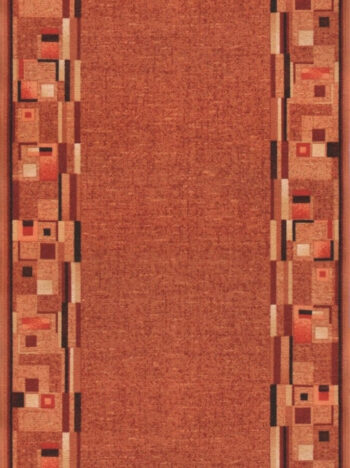 Associated Weavers, Protišmykový behúň na mieru Bombay 84, šíre 67 cm, oranžová, chodba / predsieň