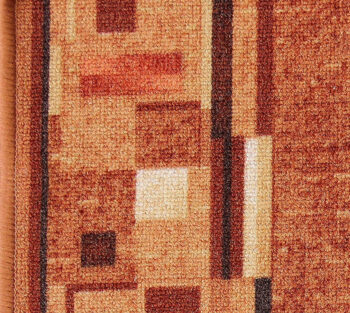 Associated Weavers, Protišmykový behúň na mieru Bombay 84, šíre 67 cm, oranžová, chodba / predsieň