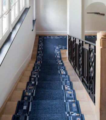 Associated Weavers, Protišmykový behúň na mieru Bombay 97, šíre 100 cm, šedá, chodba / predsieň