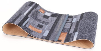 Associated Weavers, Protišmykový behúň na mieru Bombay 97, šíre 100 cm, šedá, chodba / predsieň
