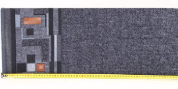 Associated Weavers, Protišmykový behúň na mieru Bombay 97, šíre 67 cm, šedá, chodba / predsieň