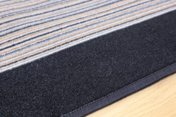 Associated Weavers, Protišmykový behúň na mieru Carnaby 97, šíre 80 cm, šedá, chodba / predsieň