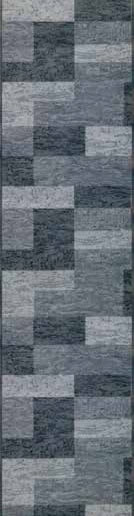 Associated Weavers, Protišmykový behúň na mieru Icona 97, šíre 80 cm, šedá, chodba / predsieň