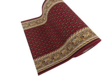 Associated Weavers, Protišmykový behúň na mieru Inca 11, šíre 100 cm, červená, chodba / predsieň