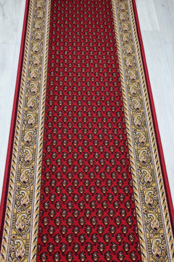 Associated Weavers, Protišmykový behúň na mieru Inca 11, šíre 67 cm, červená, chodba / predsieň