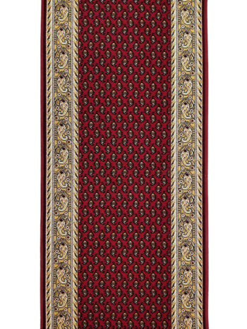 Associated Weavers, Protišmykový behúň na mieru Inca 11, šíre 67 cm, červená, chodba / predsieň