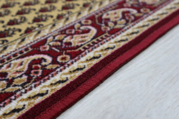 Associated Weavers, Protišmykový behúň na mieru Inca 30, šíre 100 cm, červená, chodba / predsieň