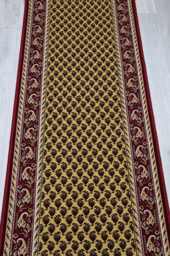 Associated Weavers, Protišmykový behúň na mieru Inca 30, šíre 67 cm, červená, chodba / predsieň