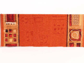 Associated Weavers, Protišmykový behúň na mieru Jena 84, šíre 120 cm, oranžová, chodba / predsieň