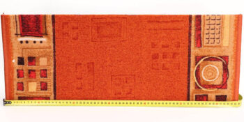 Associated Weavers, Protišmykový behúň na mieru Jena 84, šíre 67 cm, oranžová, chodba / predsieň