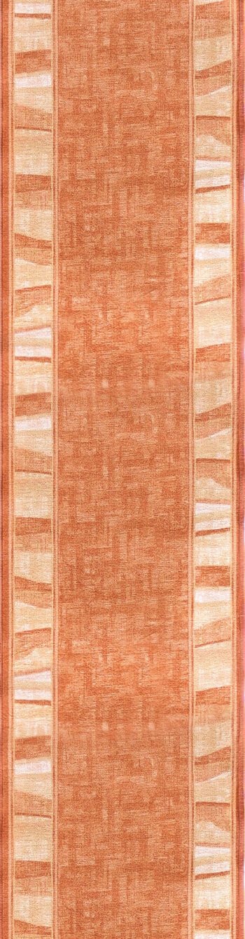Associated Weavers, Protišmykový behúň na mieru Linea 80, šíre 100 cm, oranžová, chodba / predsieň