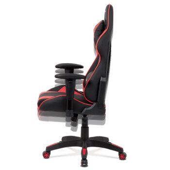 Autronic KA-F03 RED Kancelárska stolička