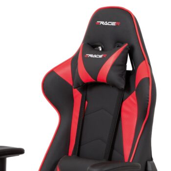 Autronic KA-F03 RED Kancelárska stolička