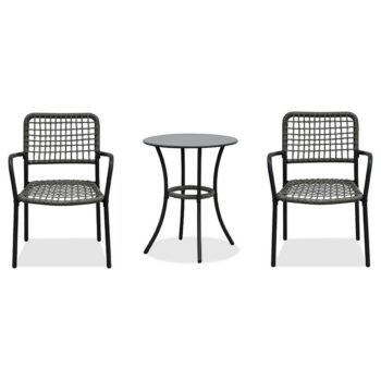Autronic Záhradný set 1+2, kov, polyratan, sivá ,AZ-L1103 GREY