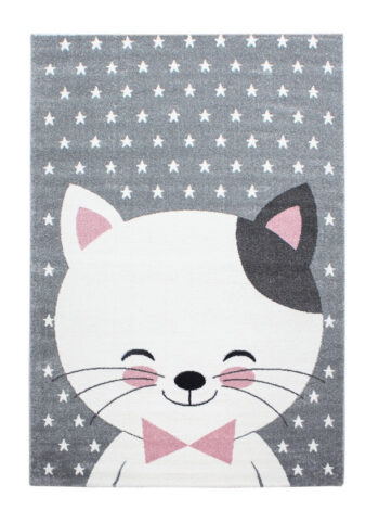 Ayyildiz, Detský kusový koberec Kids 550 pink, 120x170, šedá, detská izba