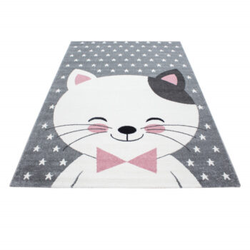 Ayyildiz, Detský kusový koberec Kids 550 pink, 80x150, šedá, detská izba