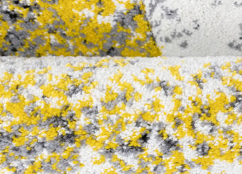 Ayyildiz, Kusový koberec Alora A1012 Yellow, 140x200, žltá, kancelária