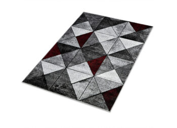Ayyildiz, Kusový koberec Alora A1045 Red, 200x290, šedá, kancelária