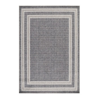 Ayyildiz, Kusový koberec Aruba 4901 grey – na von aj na doma, 60x100, šedá, chodba / predsieň