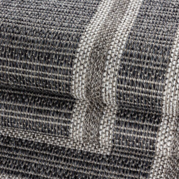 Ayyildiz, Kusový koberec Aruba 4901 grey – na von aj na doma, 60x100, šedá, chodba / predsieň