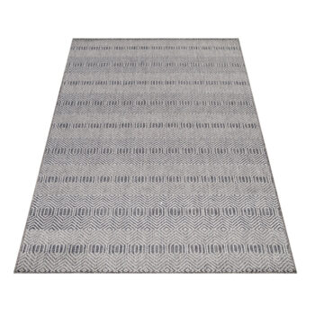 Ayyildiz, Kusový koberec Aruba 4903 grey – na von aj na doma, 140x200, šedá, chodba / predsieň