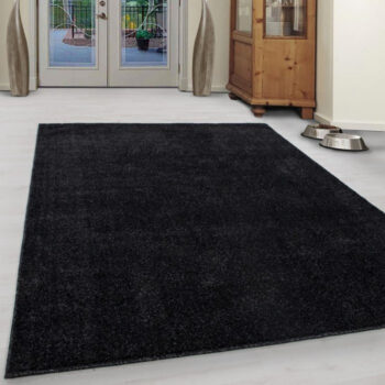 Ayyildiz, Kusový koberec Ata 7000 anthracite, 280x370, šedá, obývacia izba