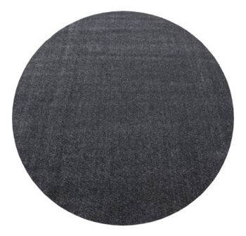 Ayyildiz, Kusový koberec Ata 7000 grey kruh, 120x120 (priemer) kruh, šedá, obývacia izba