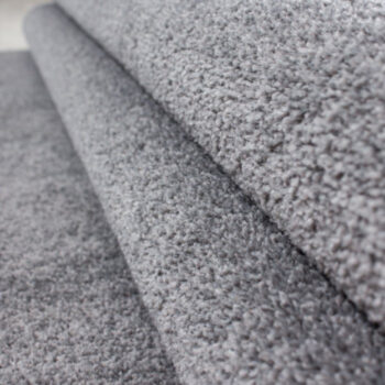 Ayyildiz, Kusový koberec Ata 7000 lightgrey kruh, 160x160 (priemer) kruh, šedá, obývacia izba