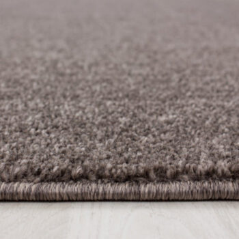 Ayyildiz, Kusový koberec Ata 7000 mocca kruh, 120x120 (priemer) kruh, hnedá, obývacia izba