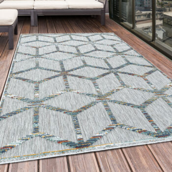 Ayyildiz, Kusový koberec Bahama 5151 Multi – na von aj na doma, 140x200, viacfarebná, chodba / predsieň