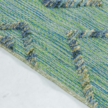 Ayyildiz, Kusový koberec Bahama 5152 Green – na von aj na doma, 80x250, zelená, chodba / predsieň