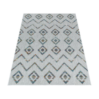 Ayyildiz, Kusový koberec Bahama 5152 Multi – na von aj na doma, 200x290, šedá, chodba / predsieň