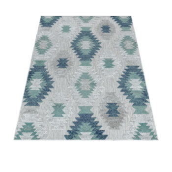 Ayyildiz, Kusový koberec Bahama 5153 Blue – na von aj na doma, 200x290, modrá, chodba / predsieň