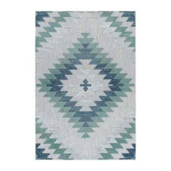 Ayyildiz, Kusový koberec Bahama 5154 Blue – na von aj na doma, 140x200, modrá, chodba / predsieň