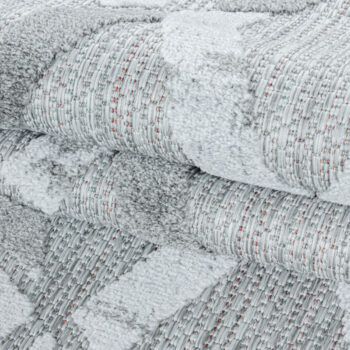 Ayyildiz, Kusový koberec Bahama 5158 Grey – na von aj na doma, 200x290, šedá, chodba / predsieň