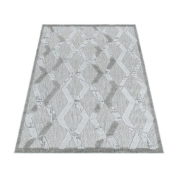 Ayyildiz, Kusový koberec Bahama 5158 Grey – na von aj na doma, 80x250, šedá, chodba / predsieň