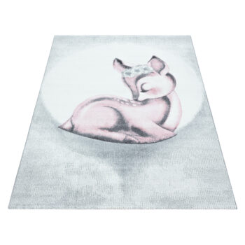 Ayyildiz, Kusový koberec Bambi 850 pink, 80x150, ružová, detská izba
