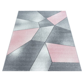 Ayyildiz, Kusový koberec Beta 1120 pink, 160x230, ružová, chodba / predsieň