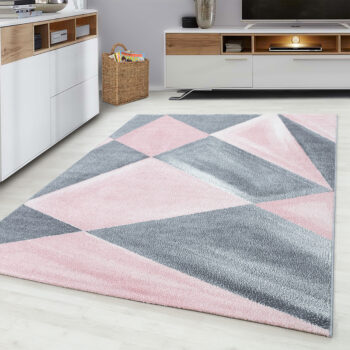 Ayyildiz, Kusový koberec Beta 1130 pink, 200x290, ružová, chodba / predsieň