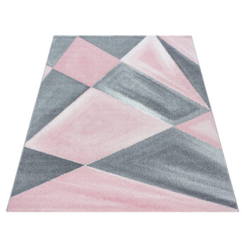 Ayyildiz, Kusový koberec Beta 1130 pink, 200x290, ružová, chodba / predsieň