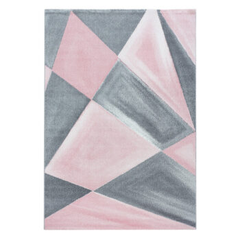 Ayyildiz, Kusový koberec Beta 1130 pink, 200x290, ružová, chodba / predsieň