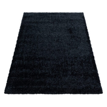 Ayyildiz, Kusový koberec Brilliant Shaggy 4200 Black, 240x340, čierna, obývacia izba