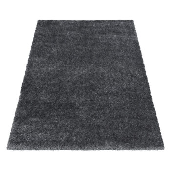 Ayyildiz, Kusový koberec Brilliant Shaggy 4200 Grey, 280x370, šedá, obývacia izba