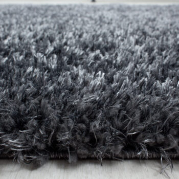 Ayyildiz, Kusový koberec Brilliant Shaggy 4200 Grey, 280x370, šedá, obývacia izba