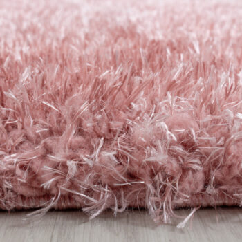 Ayyildiz, Kusový koberec Brilliant Shaggy 4200 Rose, 120x170, ružová, obývacia izba